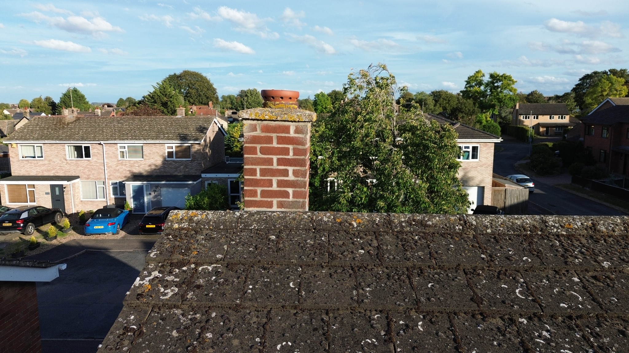 Residential roof inspection